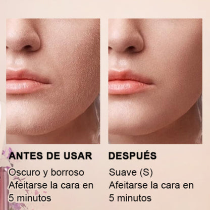 Depiladora facial 2 en 1 Luz LED, eléctrica, portátil