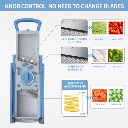 ChefSlice Master – Cortador de Verduras 24 Funciones