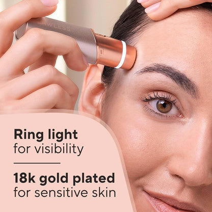Depiladora facial 2 en 1 Luz LED, eléctrica, portátil